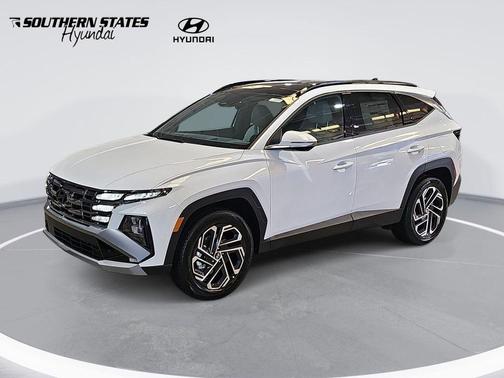 Creamy White Pearl 2026 Hyundai TUCSON Hybrid Limited