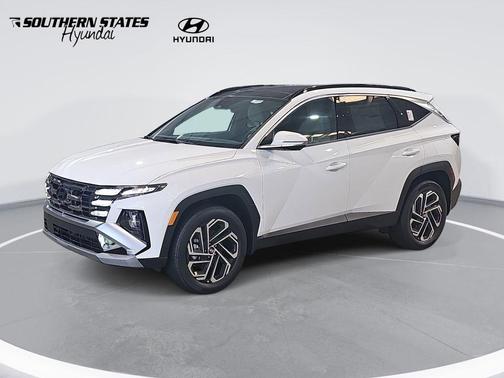 Creamy White Pearl 2026 Hyundai TUCSON Hybrid Limited