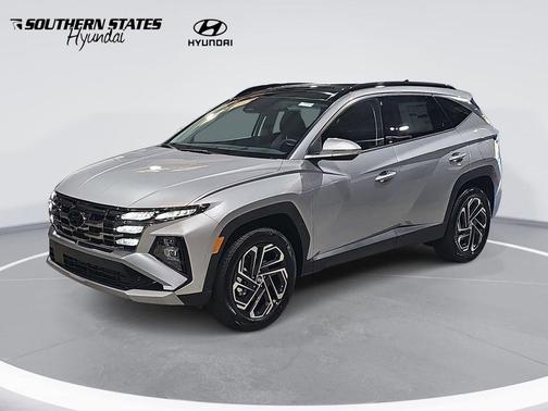 Shimmering Silver 2026 Hyundai TUCSON Hybrid Limited