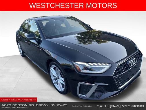 Mythos Black Metallic 2023 Audi A4 45 S line Premium Plus