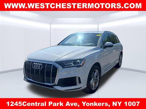 Glacier White Metallic 2023 Audi Q7 55 Premium Plus