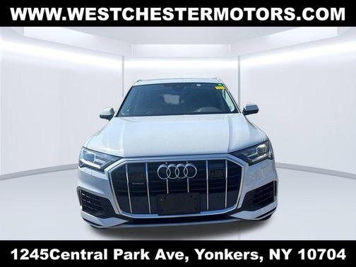 Glacier White Metallic 2023 Audi Q7 55 Premium Plus
