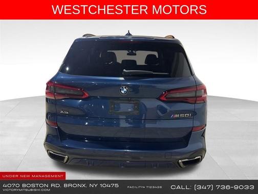 Phytonic Blue Metallic 2020 BMW X5 M50i