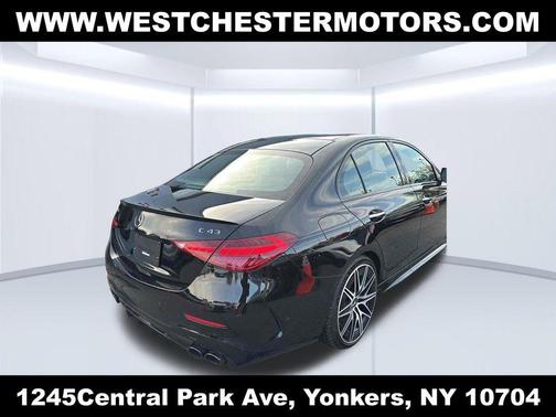 Black 2024 Mercedes-Benz AMG C 43 Base 4MATIC