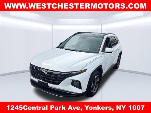 White Pearl 2024 Hyundai TUCSON Limited