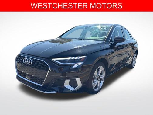 Brilliant Black 2023 Audi A3 40 Premium