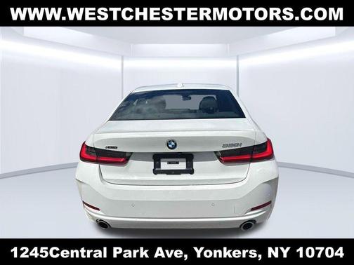 Alpine White 2025 BMW 330 i xDrive