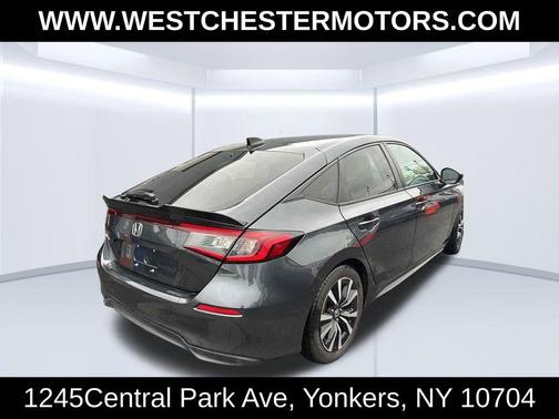 Gray 2022 Honda Civic EX-L
