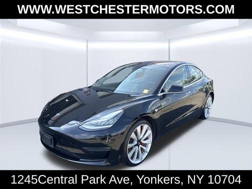 Black 2018 Tesla Model 3 Long Range