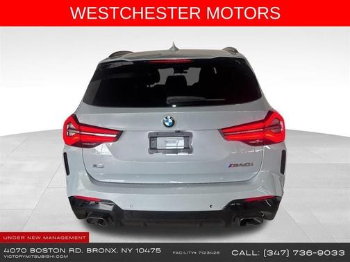 Brooklyn Gray Metallic 2024 BMW X3 M40i
