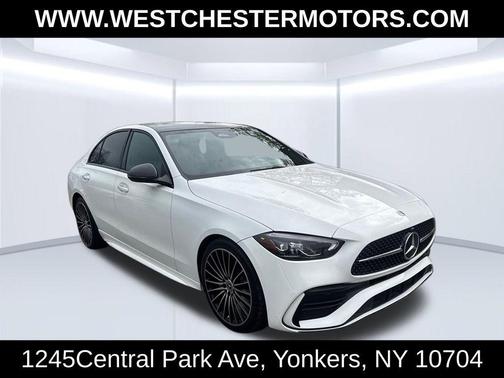 White 2022 Mercedes-Benz C-Class C 300