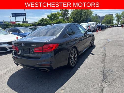 Dark Graphite 2018 BMW 540 i xDrive