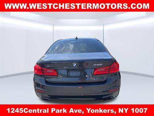 Dark Graphite 2018 BMW 540 i xDrive
