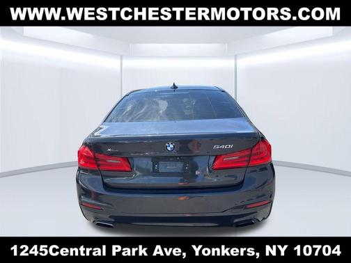 Dark Graphite 2018 BMW 540 i xDrive