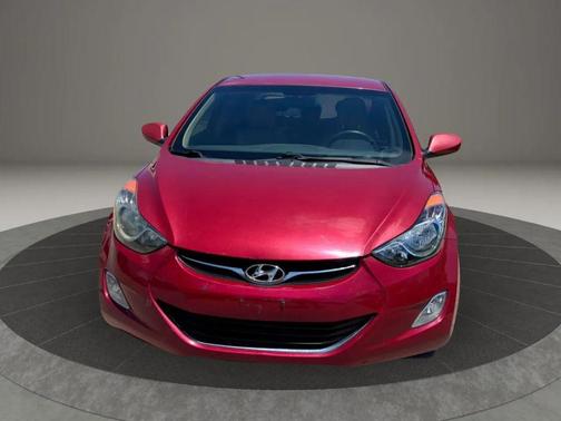 Red 2013 Hyundai ELANTRA GLS