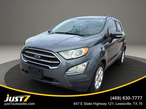 Smoke Metallic 2019 Ford EcoSport SE
