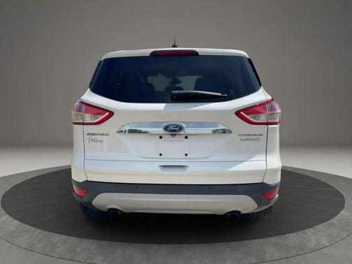 White Platinum Tricoat 2014 Ford Escape Titanium