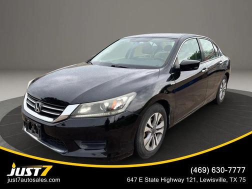 Crystal Black Pearl 2015 Honda Accord LX