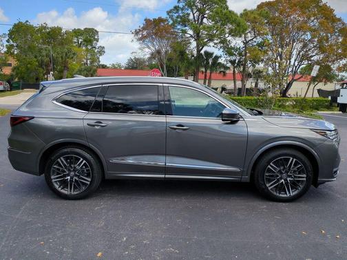 Liquid Carbon Metallic 2026 Acura MDX Advance Package