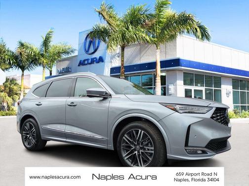 Solar Silver Metallic 2026 Acura MDX Advance Package