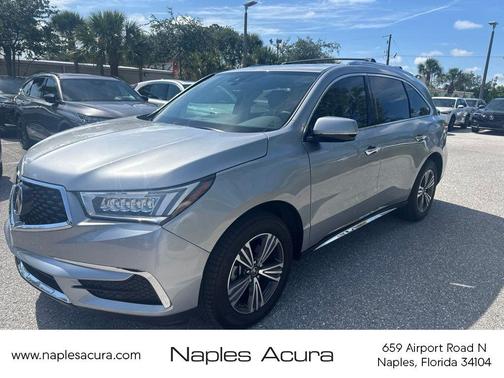 Lunar Silver Metallic 2018 Acura MDX 3.5L