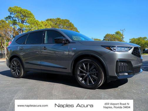 Liquid Carbon Metallic 2026 Acura MDX A-SPEC