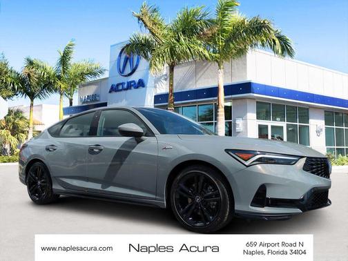 Modern Steel Metallic 2026 Acura Integra FWD A-Spec