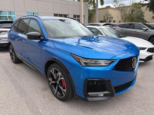 Double Apex Blue Pearl 2026 Acura MDX Type S Advance Package
