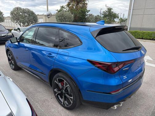 Double Apex Blue Pearl 2026 Acura MDX Type S Advance Package
