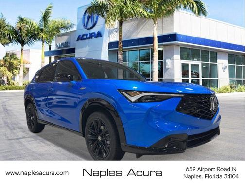 Apex Blue Pearl 2026 Acura ADX A-Spec with Advance