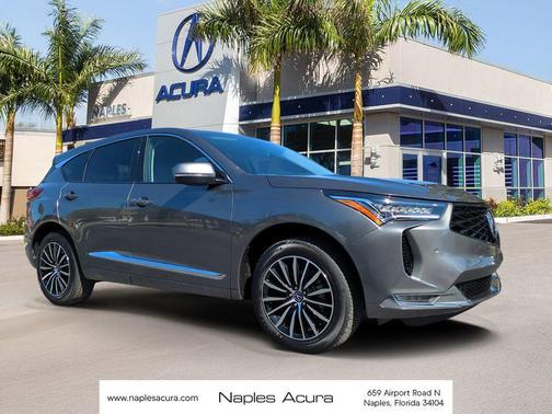 Liquid Carbon Metallic 2026 Acura RDX Advance Package
