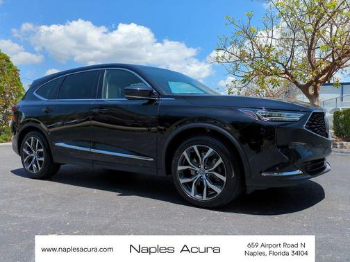 Majestic Black Pearl 2023 Acura MDX Technology Package