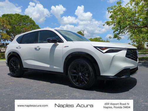 Platinum White Pearl 2026 Acura ADX w/A-Spec Advance Package