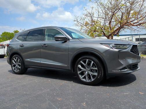 Liquid Carbon Metallic 2024 Acura MDX Technology Package