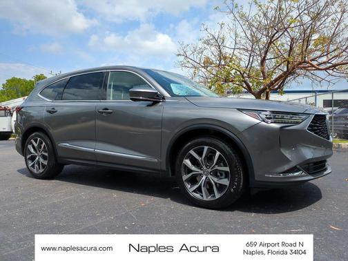 Liquid Carbon Metallic 2024 Acura MDX Technology Package
