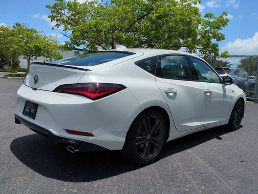 Platinum White Pearl 2024 Acura Integra A-SPEC