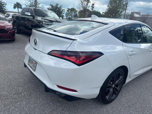 Platinum White Pearl 2024 Acura Integra A-SPEC
