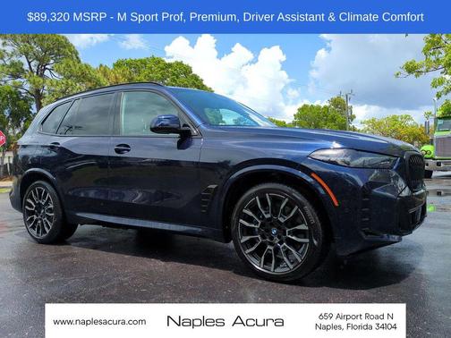 Tanzanite Blue II Metallic 2026 BMW X5 PHEV xDrive50e