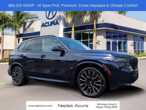 Tanzanite Blue II Metallic 2026 BMW X5 PHEV xDrive50e