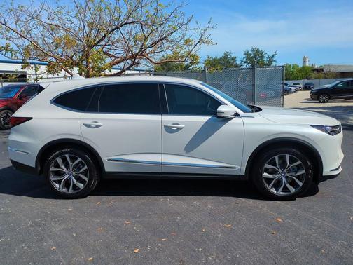 Platinum White Pearl 2024 Acura MDX Technology Package