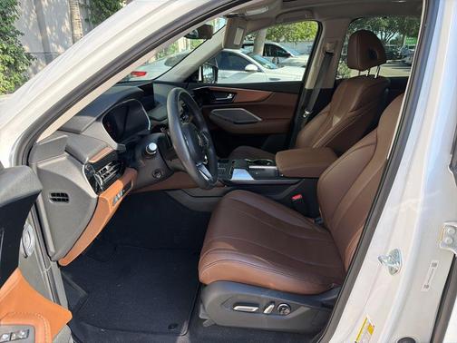 Platinum White Pearl 2024 Acura MDX Technology Package