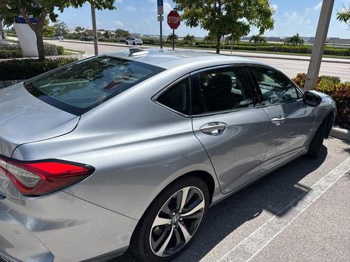 Lunar Silver Metallic 2024 Acura TLX Technology