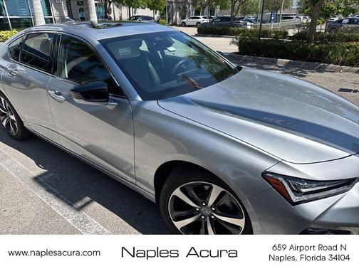 Lunar Silver Metallic 2024 Acura TLX Technology