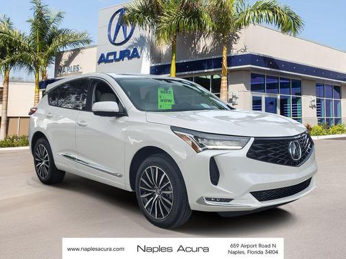 Platinum White Pearl 2026 Acura RDX Advance Package