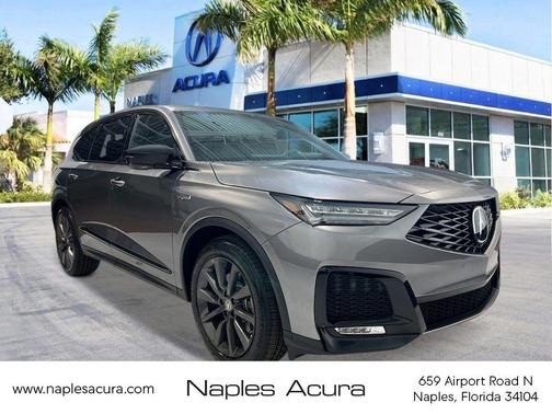 Liquid Carbon Metallic 2026 Acura MDX A-SPEC