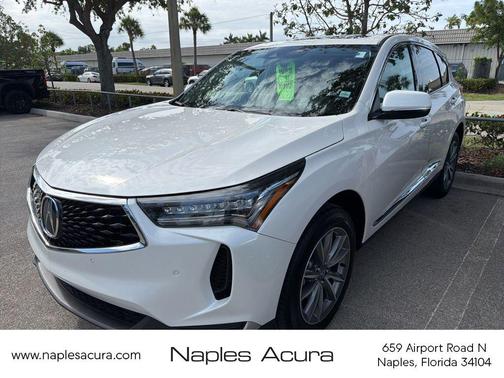 Platinum White Pearl 2024 Acura RDX Technology Package