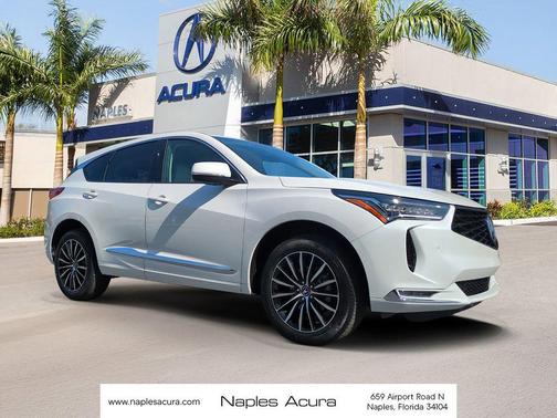Platinum White Pearl 2026 Acura RDX Advance Package
