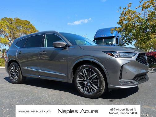 Liquid Carbon Metallic 2026 Acura MDX Advance Package