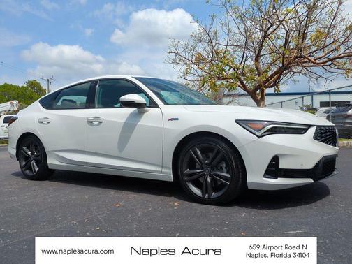 Platinum White Pearl 2025 Acura Integra A-SPEC Technology