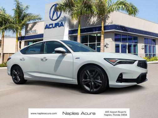 Platinum White Pearl 2025 Acura Integra A-SPEC Technology